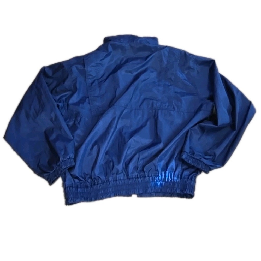 Vtg 90s Nabisco Jacket Mens XL Blue White Windbreaker Corporate Promo Advertisin - Picture 2 of 14